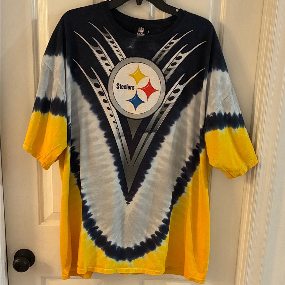 Steelers NFL Team Apparel Tie-Dye T-Shirt